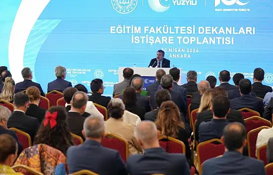 Bakan Tekin, Eğitim Fakültesi Dekanları ile Buluştu