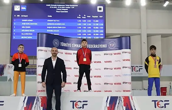 Barajı Geçen İlk Sporcu: Türkiye Şampiyonu Oldu