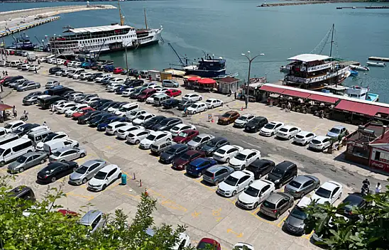 Bartın Amasra'ya ziyaretçi akını