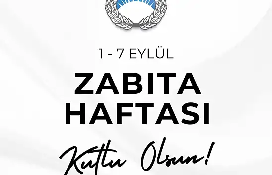 Bartın Belediye Başkanı'ndan Zabıta Haftası Mesajı