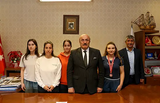 Başkan Arslan Başarılı Sporcuları Ağırladı