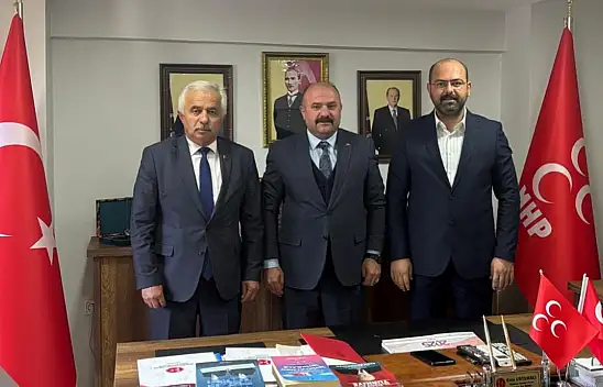 Başkan Kavaklıgil'den MHP Kastamonu İlçe Başkanlığına Ziyaret