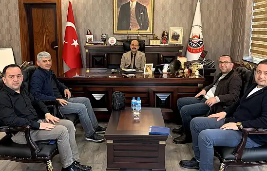 Başkan Kavaklıgil Misafirlerini Ağırladı