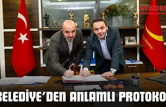 Belediye'den Anlamlı Protokol