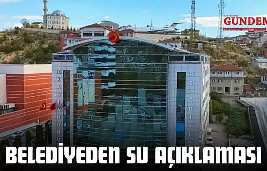 Belediyeden Su Açıklaması