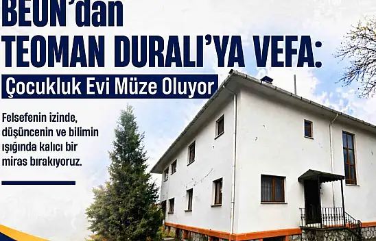 BEUN'dan Teoman Duralı'ya Vefa