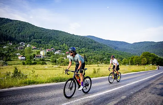 Bisikletçiler Kastamonu'ya hayran kaldı
