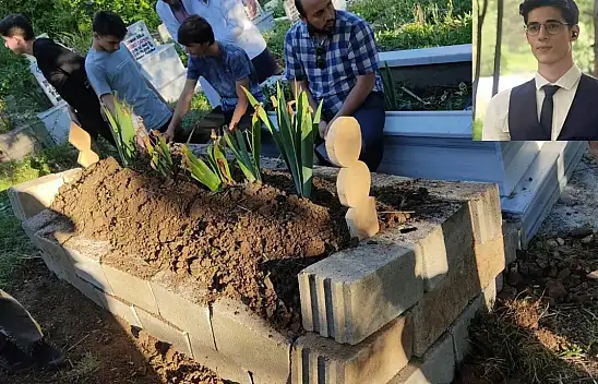 Boğulan genç toprağa verildi