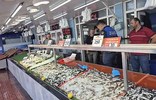 Bolu'da Balık Tezgahlarına Denetim