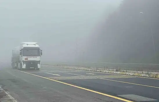 Bolu Dağı'nda Görüş Mesafesi 30 Metre