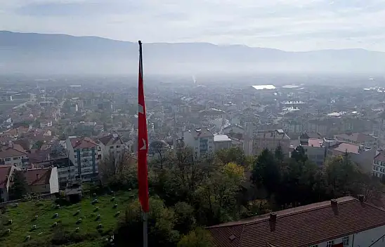 Bolu'yu Sis Tabakası Kapladı