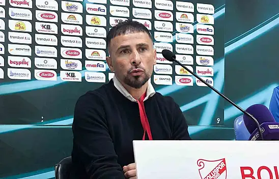 Boluspor - Amed Sportif Faaliyetler Maçının Ardından