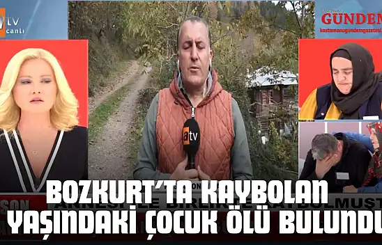 Bozkurt'ta Kaybolan 5 Yaşındaki Çocuk Ölü Bulundu!