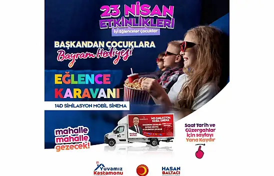 Bu Karavan Eğlence İçin Dolaşacak