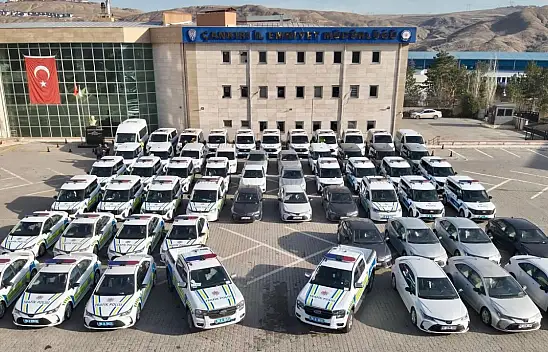 Çankırı İl Emniyet Müdürlüğü'ne 57 Araç Tahsis Edildi