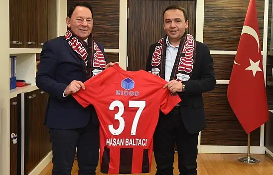 Cengiz Aygün'den, Belediye Başkanı Hasan Baltacı'ya Ziyaret
