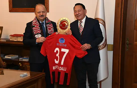 Cengiz Aygün'den, Vali Meftun Dallı'ya Ziyaret