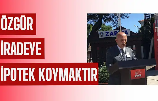 CHP Abana'dan imza açıklaması: 'Özgür iradeye ipotek koymaktır'