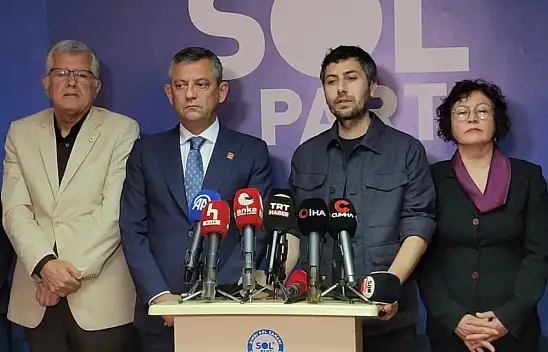 CHP Genel Başkanı Özel, Sol Parti'yi Ziyaret Etti