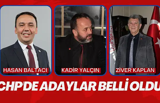 CHP'nin Kastamonu adayları belli oldu