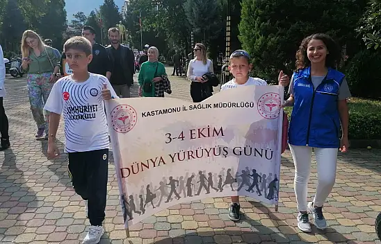 Cide'de Sağlıklı Yaşam Yürüyüşü Gerçekleştirildi