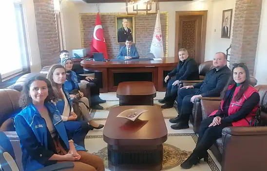 Cide Gençlik ve Spor İlçe Müdürlüğünden Kaymakam Güneş'e Ziyaret