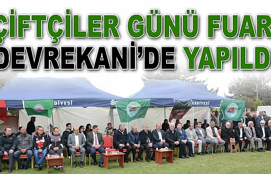 Çiftçiler Günü Fuarı Devrekani'de Yapıldı