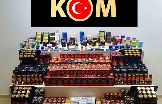 Çorum'da Kaçak Alkollü İçki ve Sigara Operasyonu