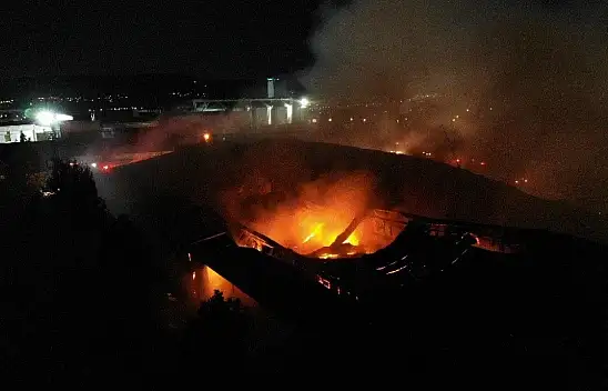 Çorum'daki Tekstil Fabrikası Yangını Kontrol Altına Alındı