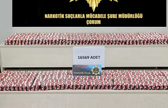 Çorum Polisi'nden Uyuşturucu Operasyonu