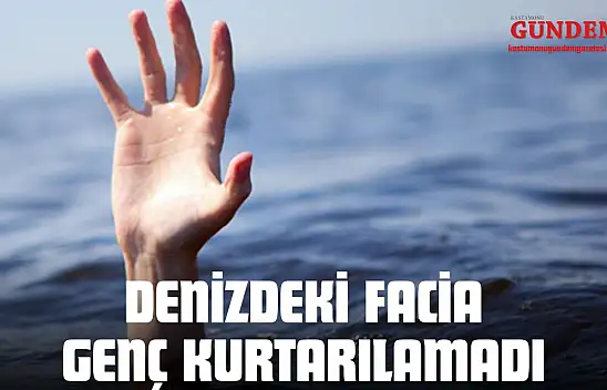 Denizdeki Facia: Genç Kurtarılamadı