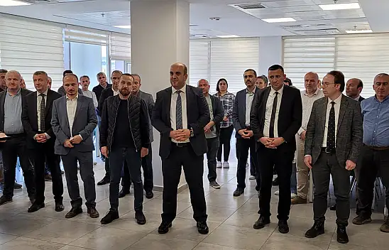 Derdiyok Personelleri İle Bayramlaştı