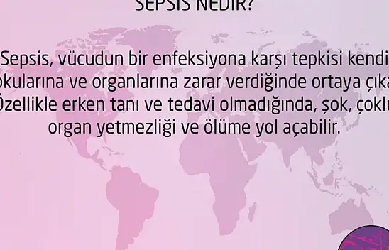 Derdiyok'tan Sepsis Bilgilendirmesi