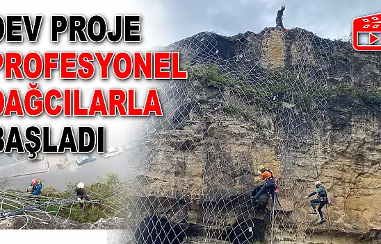 Dev Proje Profesyonel Dağcılarla Başladı