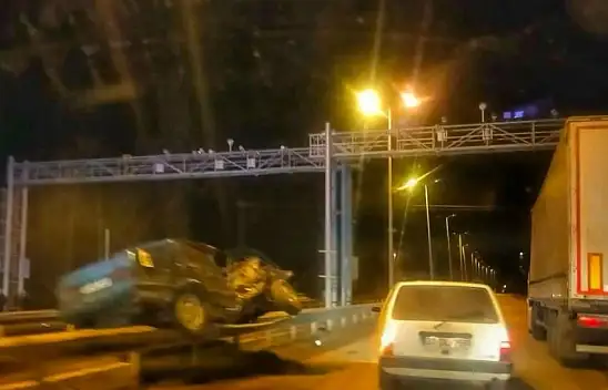 Direksiyon Hakimiyetini Kaybetti, Bu Hale Geldi!