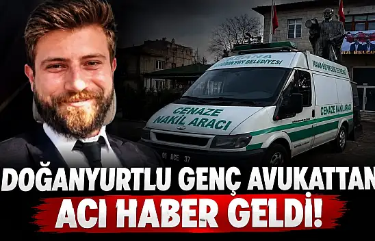 Doğanyurtlu Genç Avukattan Acı Haber Geldi!