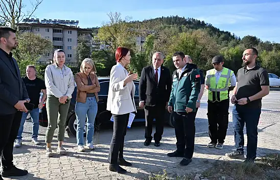 DSİ Heyetinden Ulus'ta İnceleme
