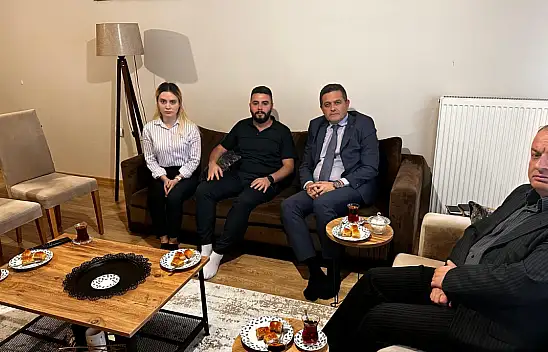 Emniyet Müdürü Ay'dan Geçmiş Olsun Ziyareti