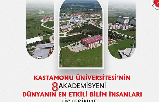 En Etkili 8 Bilim İnsanı KÜ'den