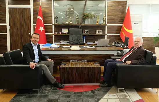 Eski Milletvekili Köylü'den Belediye Başkanı Baltacı'ya Ziyaret