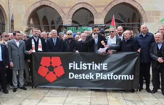 Filistin'e Destek İçin Toplandılar