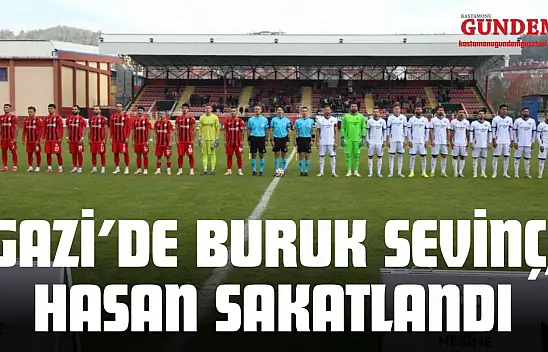Gazi'de Buruk Sevinç, Hasan Sakatlandı