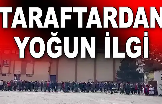 Gazi Stadyumu'na Taraftar Akımı