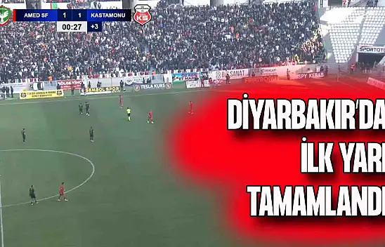 GMG Kastamonuspor, Amed Sportif Faaliyetler Karşısında İlk Yarıyı Beraberlikle Kapattı