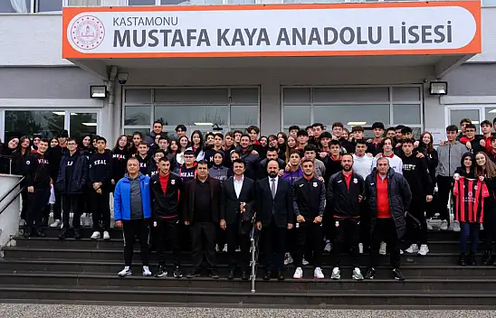GMG Kastamonuspor, Öğrencilerle Buluşmaya Devam Ediyor