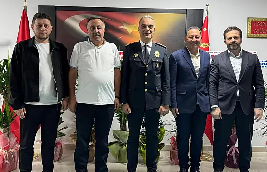 GMG Kastamonuspor Yönetiminden Emniyet Müdürü Taş'a Ziyaret