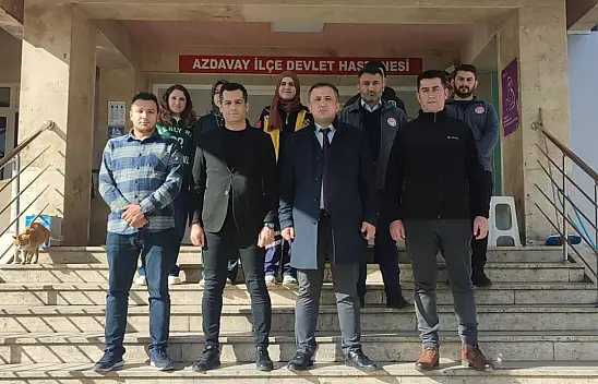 Halim Şekerlioğlu, Azdavay Devlet Hastanesi'ni Ziyaret Etti