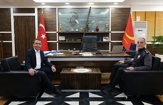 İl Emniyet Müdürü Taş'tan Belediyeye Ziyaret