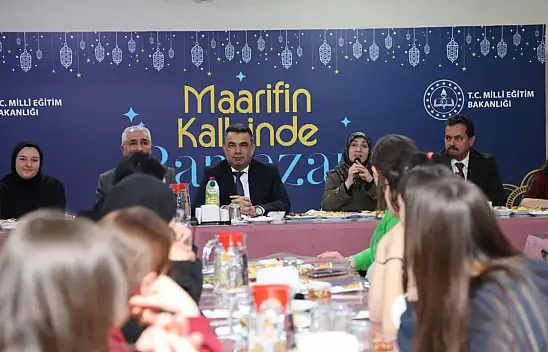İl Milli Eğitim Müdürü Gümüş, 10 Aralık MTAL İftar Programına Katıldı