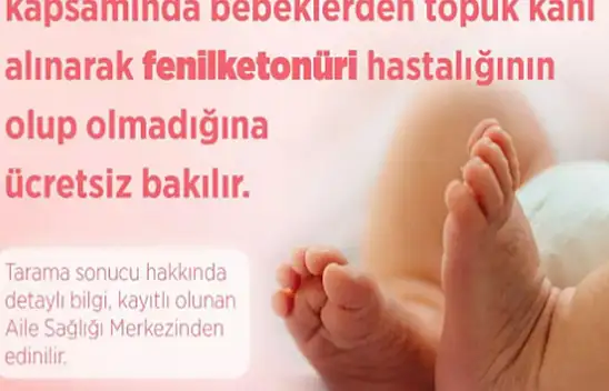 İl Sağlık, Fenilketonüri'ye Dikkat Çekti